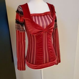 Save The Queen top - updated description